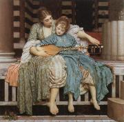 the music lesson Lord Frederic Leighton
